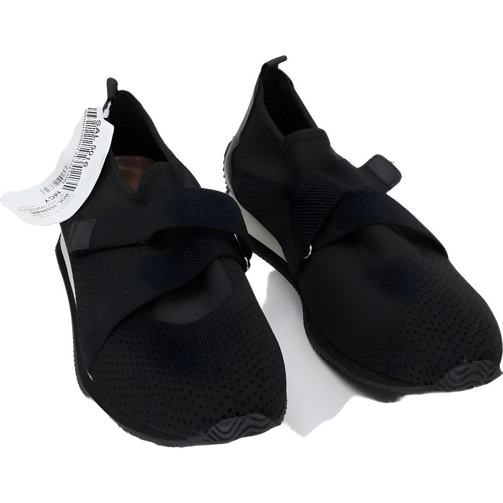 Style & Co Bonniee Knit Slip-On Low-Top Sneakers Black Women's US 11M